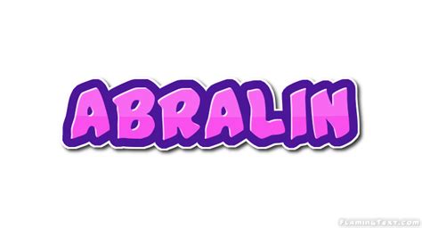 Abralin Logo | Free Name Design Tool from Flaming Text