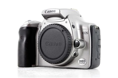 Canon EOS 300D 6.3MP DSLR Camera - Lenses and Cameras