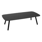 Inno Bondo Wood coffee table 120 cm, black stained ash | Finnish Design ...
