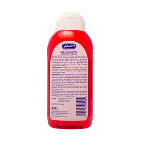 G009 Dog Flea Shampoo - 400ml - Pack Of 3 | Johnsons Veterinary Products