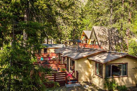 Rustic cabin - summer time - at the Lodge at Stehekin Long Lake, Chelan, North Cascades ...