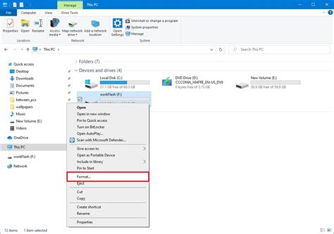 Seven ways to format USB flash drives on Windows 10 | LaptrinhX / News