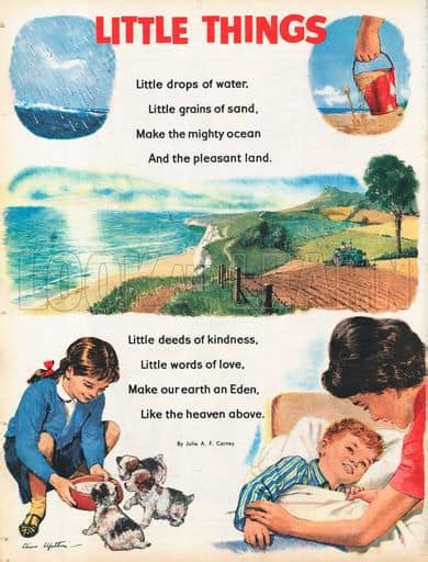 Little Things: A Poem about Small Acts of Kindness - Famlii