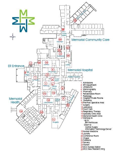 Campus Map - Memorial Community Health