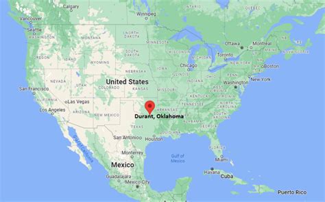 Where is Durant, OK, USA? | Location Map of Durant, Oklahoma