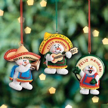 Christmas Decorations Store: 3 Feliz Navidad Snowman Christmas ...