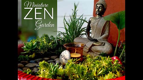 Miniature Zen Garden DIY - YouTube