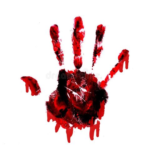 Bloody Handprint Wallpaper