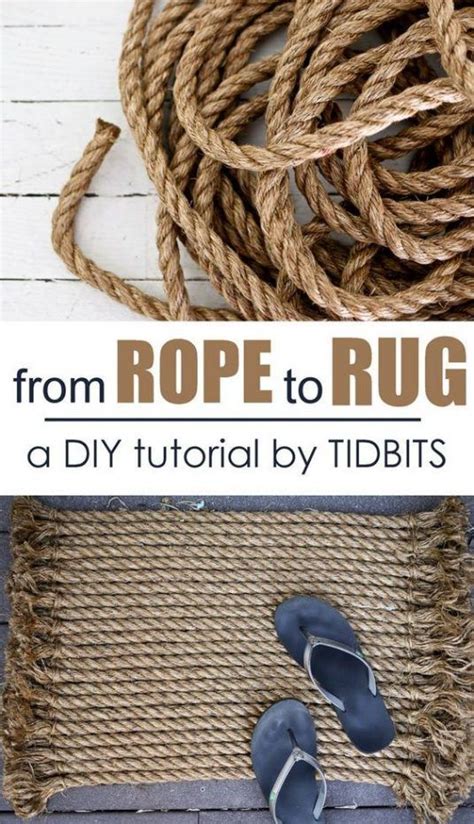 Lovely DIY Rope Projects To Beautify Your Home