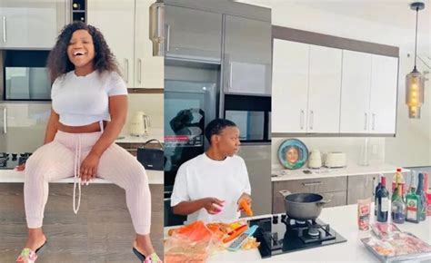 Makhadzi flaunts her new Sandton house [photos]