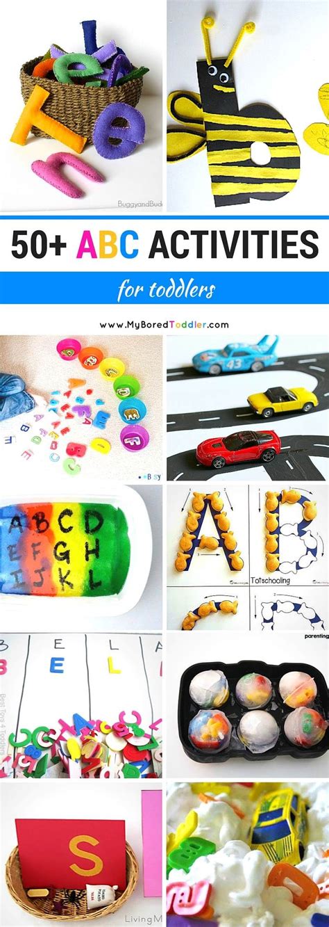 50+ ABC Activities for Toddlers | Abc activities, Toddler activities ...