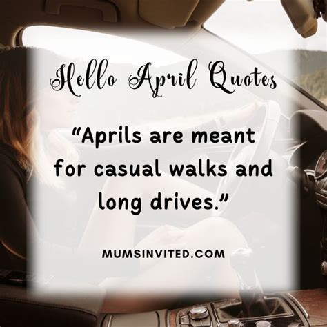 79 Hello April Quotes To Start The Month On A Positive Note - Mums Invited