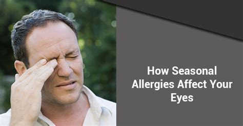 How Seasonal Allergies Can Affect Your Eyes | South Texas Eye Institute