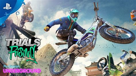 Trials Rising Gameplay - PlayStation Underground - YouTube