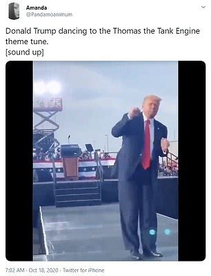Trump becomes a meme as people set his 'dad dance' to hilarious songs on social media | Daily ...
