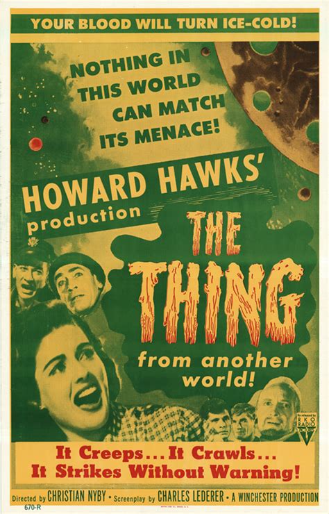 Horror Movies: The thing from another world (1951)