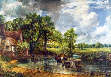 The Hay Wain John Constable 1821 Painting by John Constable - Pixels