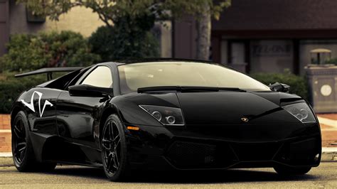 Black Lamborghini Murcielago coupe, Lamborghini Murcielago HD wallpaper ...