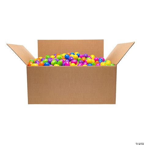 2 1/2" Bulk Deluxe Toy-Filled Plastic Easter Eggs - 5000 Pc. | Oriental ...