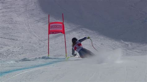 Skiing news - Sofia Goggia finishes with one pole but still leads home ...