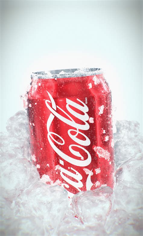 ArtStation - Coca-Cola Can with Ice