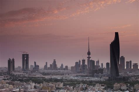 Kuwait City Skyline view with Pinky sky | The State of Kuwai… | Flickr