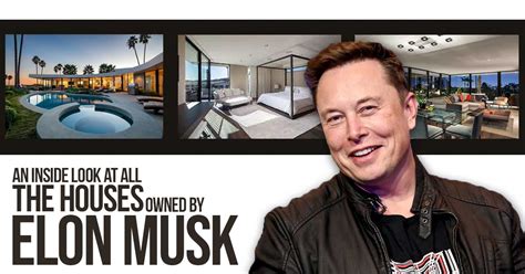 Elon Musk's House : An inside look at all the houses owned by Elon Musk