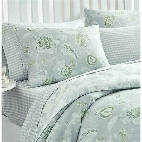 Martha Stewart WIL300MSQNWJB Watercolor Jacobean 3-Piece Comforter Set, Full/Queen - Walmart.com ...