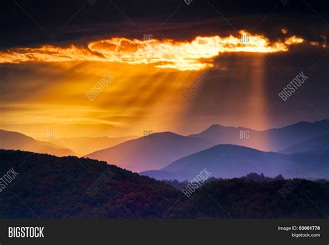 Hazy Sunrise Smokies Image & Photo (Free Trial) | Bigstock