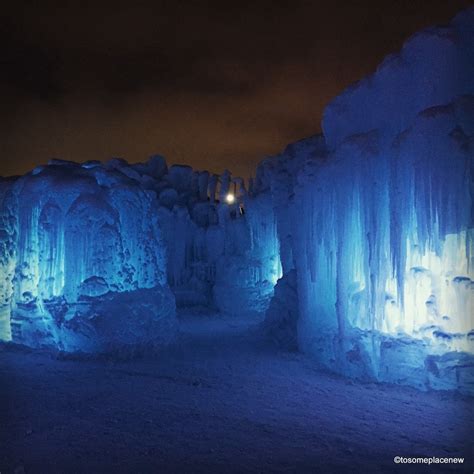 Experience Ice Castles Edmonton - tosomeplacenew