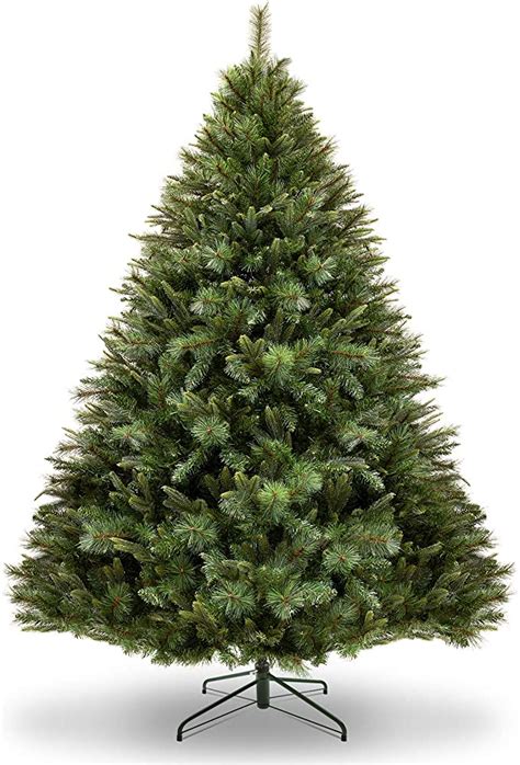 Amazon.com: WBHome 6 Feet Premium Spruce Hinged Artificial Christmas ...