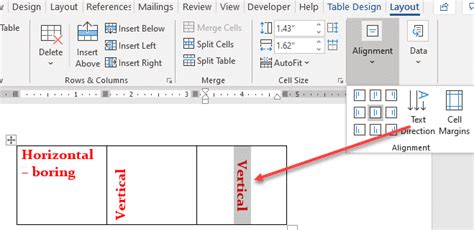 Four more vertical formatting tricks in Word - Office Watch