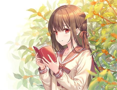 937 Wallpaper Anime Girl Reading A Book Images - MyWeb