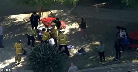 Multiple students are stabbed at Van Nuys High School in California as campus is placed on ...