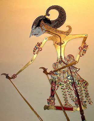 JUAL wayang kulit wanamarta ~ mas samiaji