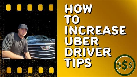 How to Increase Uber Driver Tips | Uber Driver Lyft Driver - YouTube