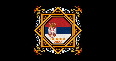 Serbia flag 2023 | Traditional Tile art, Proud to Be Serbian - Serbia ...