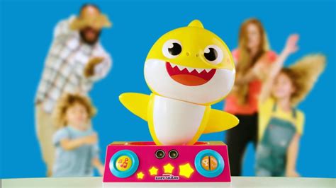 Pinkfong Baby Shark Official By WowWee Baby Shark Dancing DJ Toy, Yellow, For Ages ...