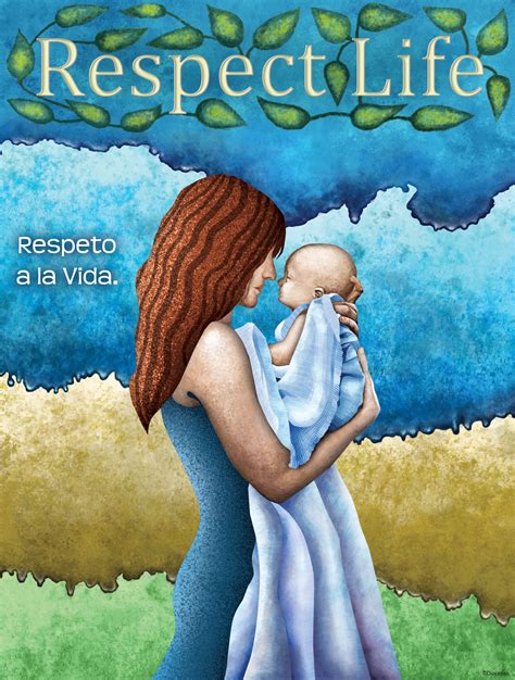 Respect Life – Mother and Child Bilingual – Diocesan