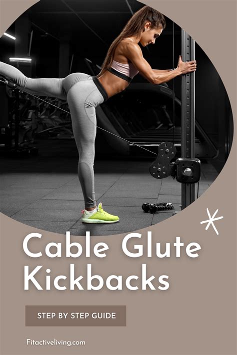 Cable Glute Kickbacks in 2021 | Glute kickbacks, Glutes workout, Glutes