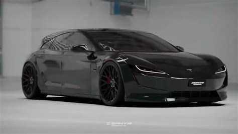 TESLA Model R 2023 Concept by Zephyr Designz - YouTube