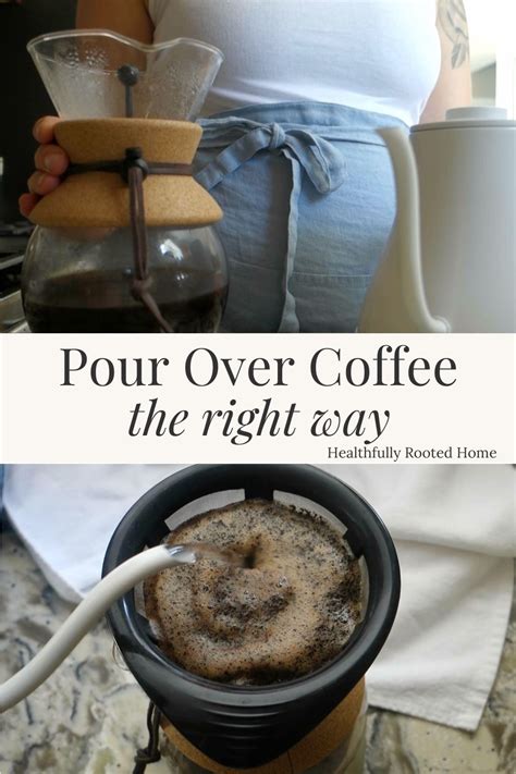 Hand Drip Coffee Tutorial - Healthfully Rooted Home