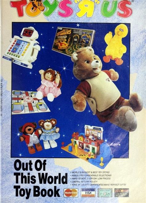 Vintage Toys R Us catalog of Christmas gifts: '80s Out of this World ...