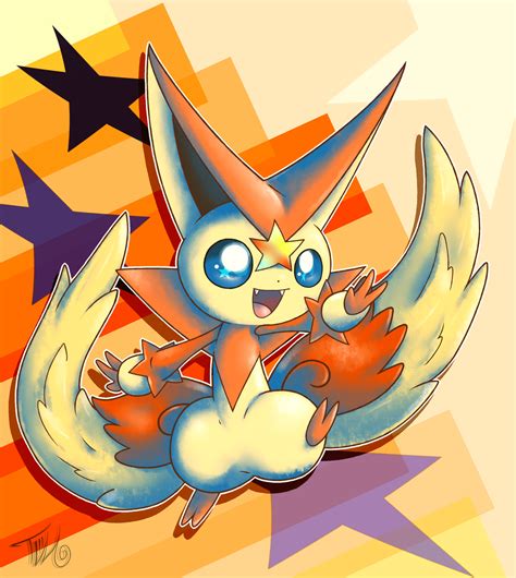 Mega Victini! by HalcyonMoufette on DeviantArt