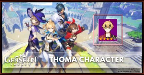 Thoma Skills, Constellations, Talents, & Ascension Materials | Genshin Impact