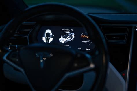 Tesla X interior · Free Stock Photo