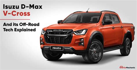 Isuzu D-Max V-Cross and it’s Off-Road Tech Explained