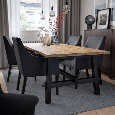 SKOGSTA Dining table, acacia, 921/2x393/8" (235x100 cm) - IKEA CA ...