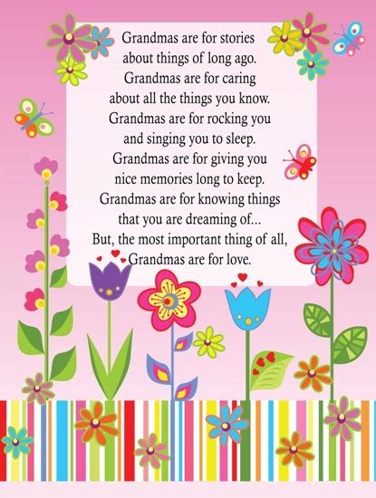 Happy Birthday Grandma Poems Quotes. QuotesGram