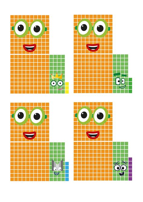 Numberblocks 200-299 Mini Hundreds Instant Download PDF - Etsy